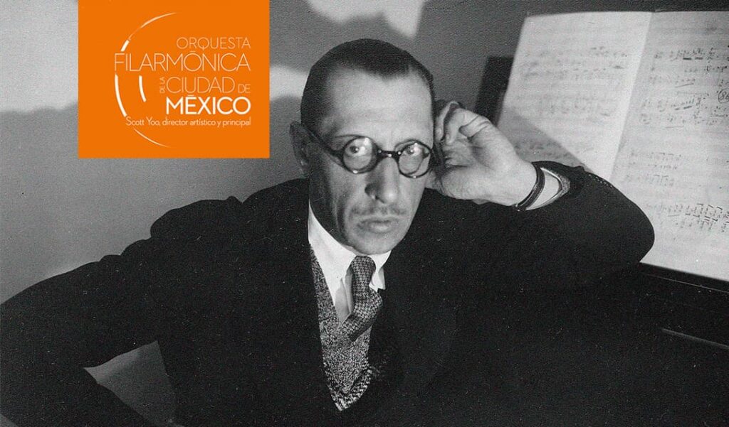 Stravinsky’s <i>Petrushka</i> and Saint-Saëns Organ Symphony poster