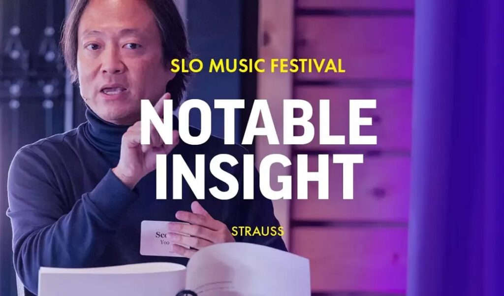 Strauss Cello Sonata poster